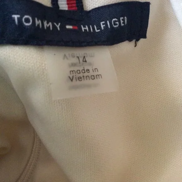 Tommy Hilfiger Jumpsuit Cream Size 14 NWOT  - Picture 8 of 11